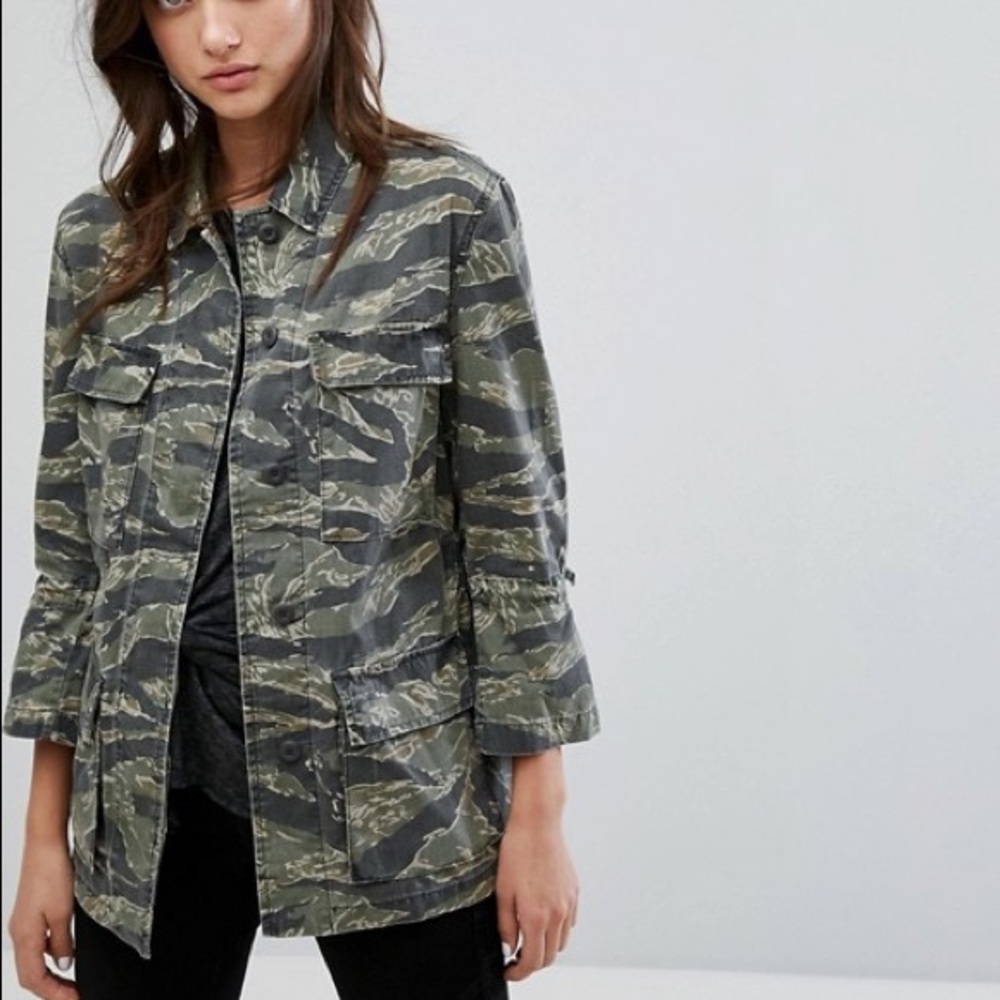 AllSaints camo jacket